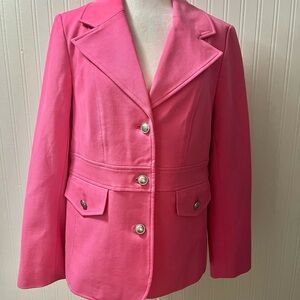 Talbots Vibrant Pink Blazer